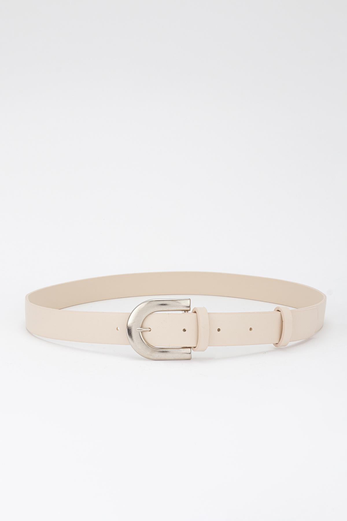 Silver Toka Basic Kemer Ekru