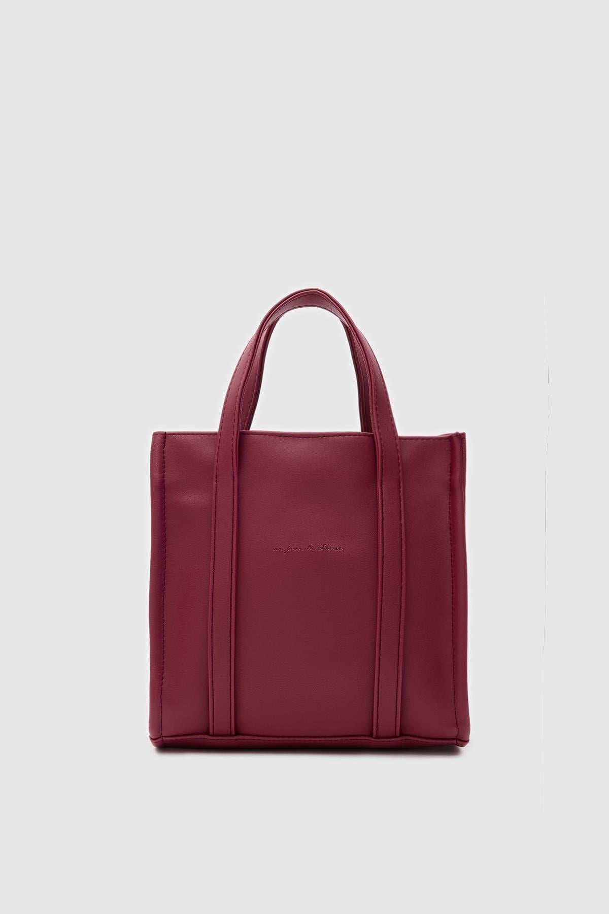 Soft Çapraz Çanta Bordo