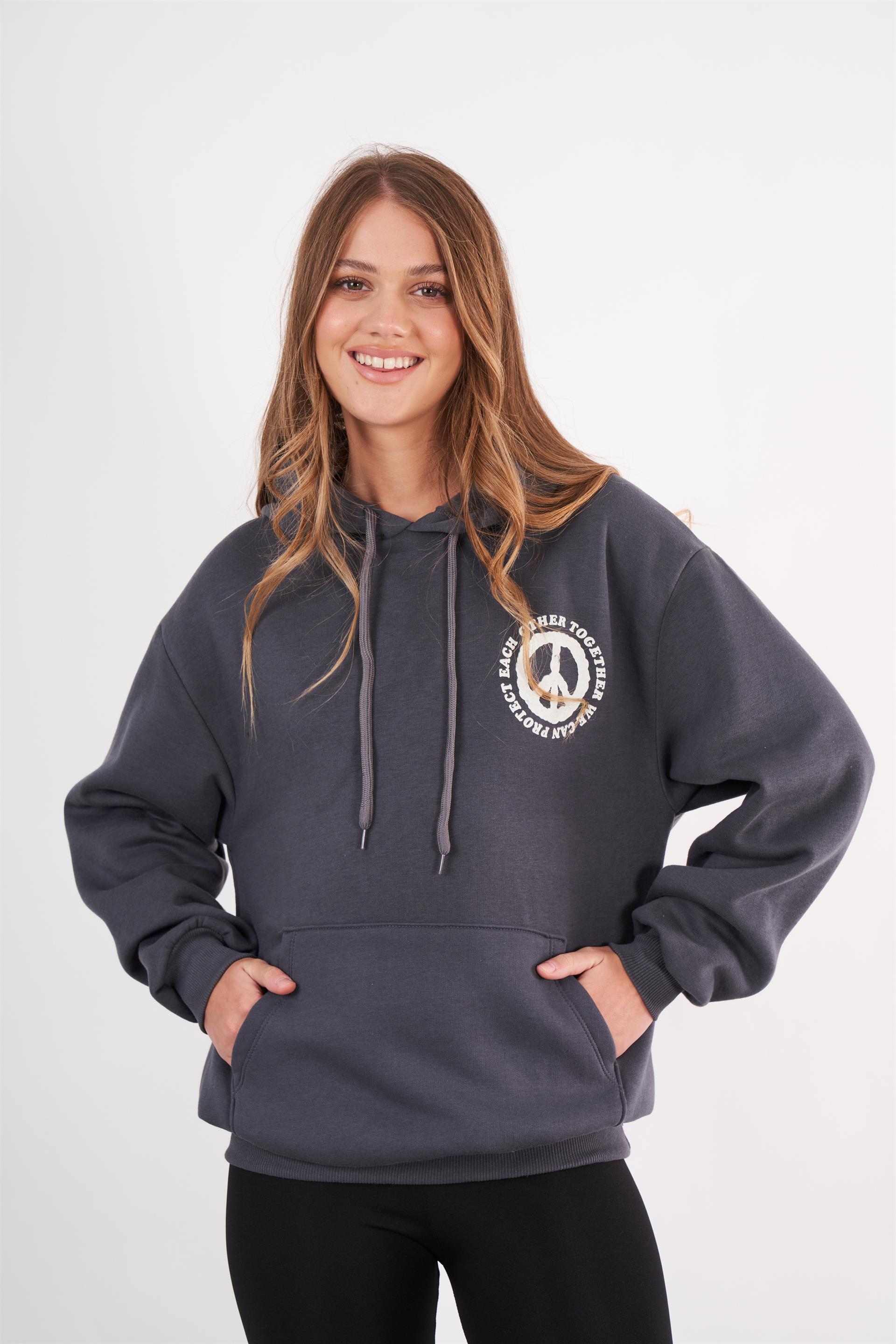 Unity Power Love Baskılı Sweatshirt