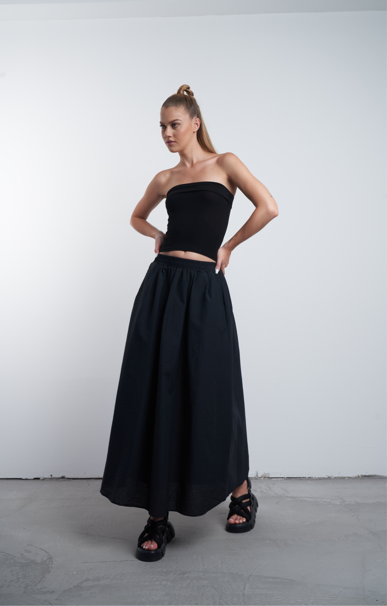 Uzun Etek Siyah