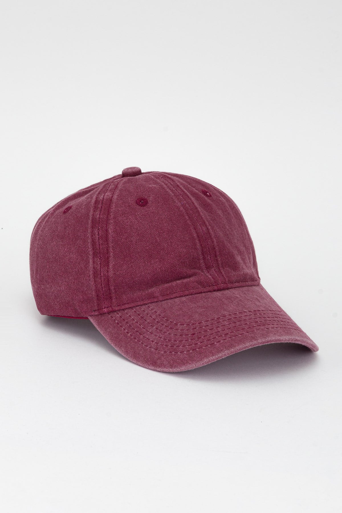 Yıkamalı Kep Bordo