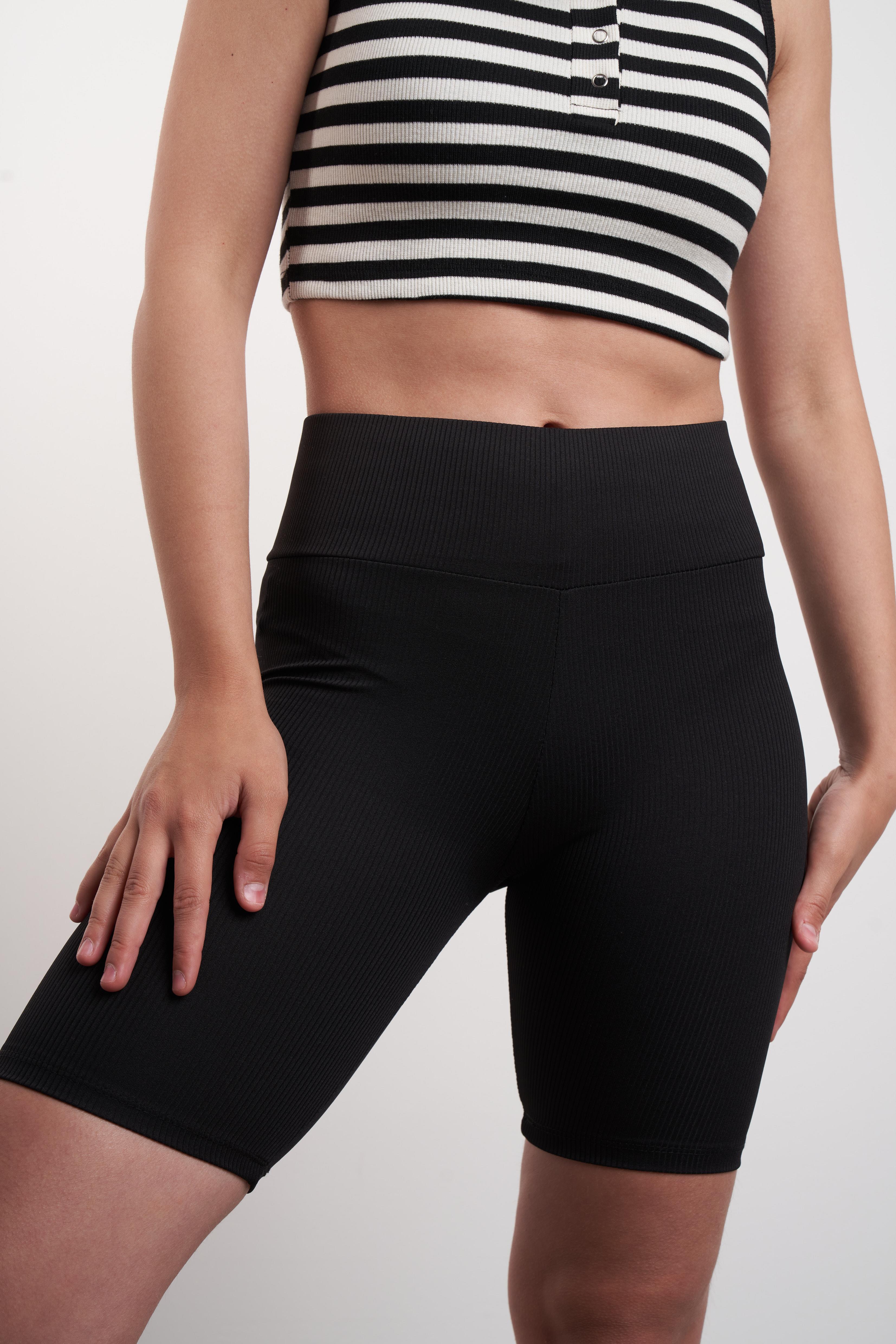 Yüksek Bel Fitilli Tayt