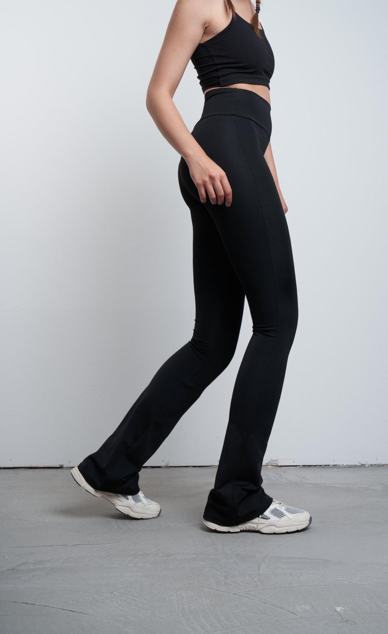 Yüksek Bel İspanyol Paça Tayt