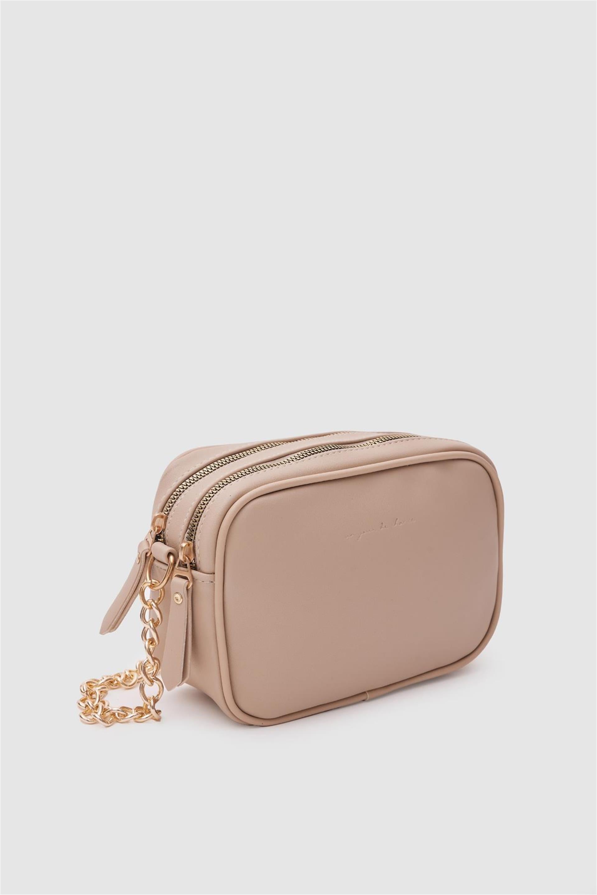 Zincir Detaylı Çapraz Çanta