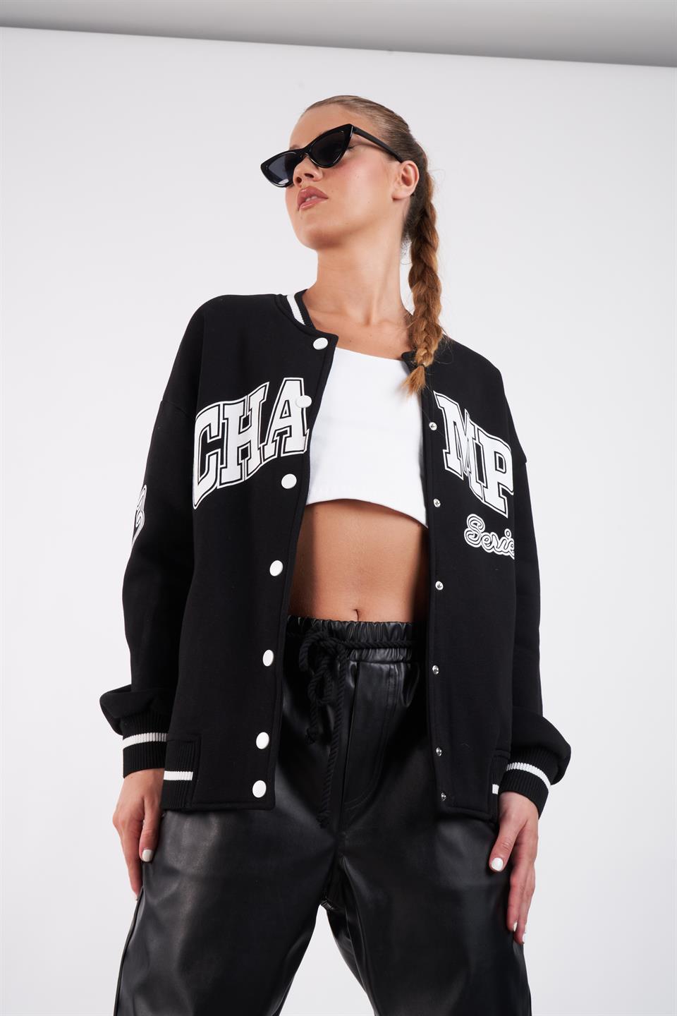 Şardonlu Kolej Ceket Ambar Giyim