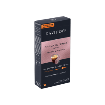 Davidoff Crema İntense Lungo Smooth & Rounded Kapsül Kahve 10'Lu