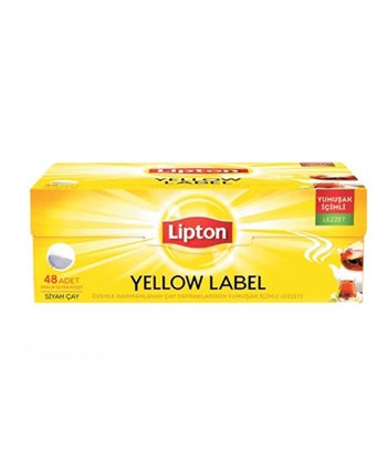 Lipton Yellow Label Demlik Poşet Çay 3.2 g x 48 Adet