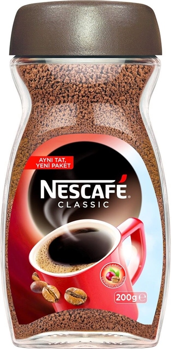 Nescafe Classic Kahve Kavanoz 200 gr.