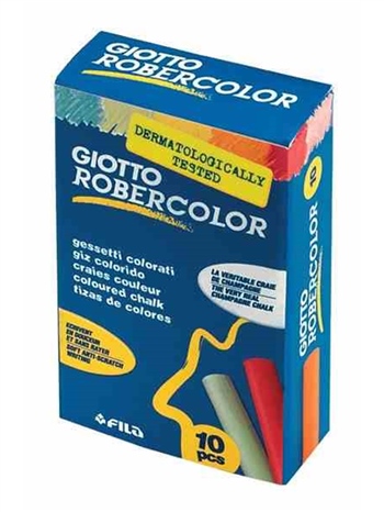 Robercolor Renkli Tebeşir 10'lu Paket