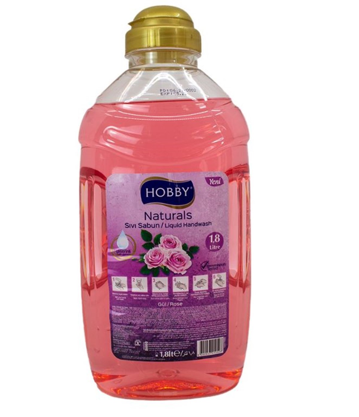 Hobby Sıvı Sabun Gül 1800 Ml