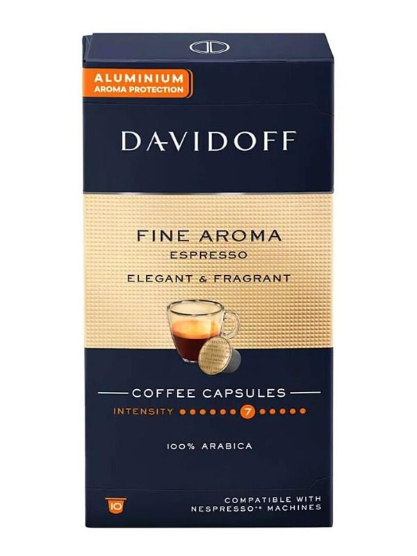 Davidoff Fine Aroma Espresso Elegant & Fragrant Kapsül Kahve 10'Lu