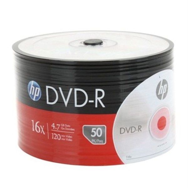 HP DVD-R 16X 4.7 GB - 50 Adet