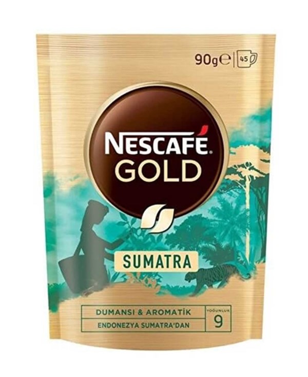 Nescafe Gold Sumatra Çözünebilir Kahve 90 Gr.