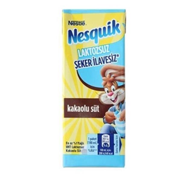 Nestle Nesquik Laktozsuz Süt 180 Ml