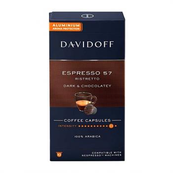 Davidoff Espresso 57 Ristretto Dark & Chocolatey Kapsül Kahve 10'Lu