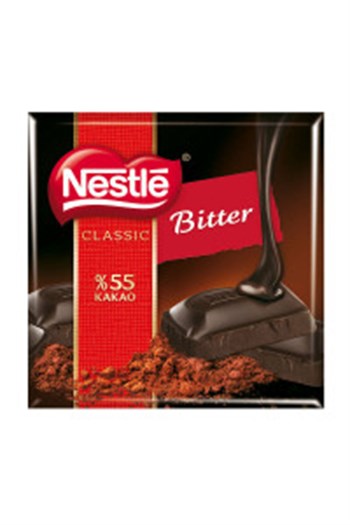 Nestle Bitter Çikolata Kare 60 Gr.
