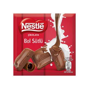 Nestle Classic Bol Sütlü Çikolata Kare 60 Gr.