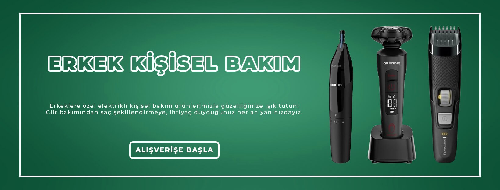 Erkek Kişisel Bakım