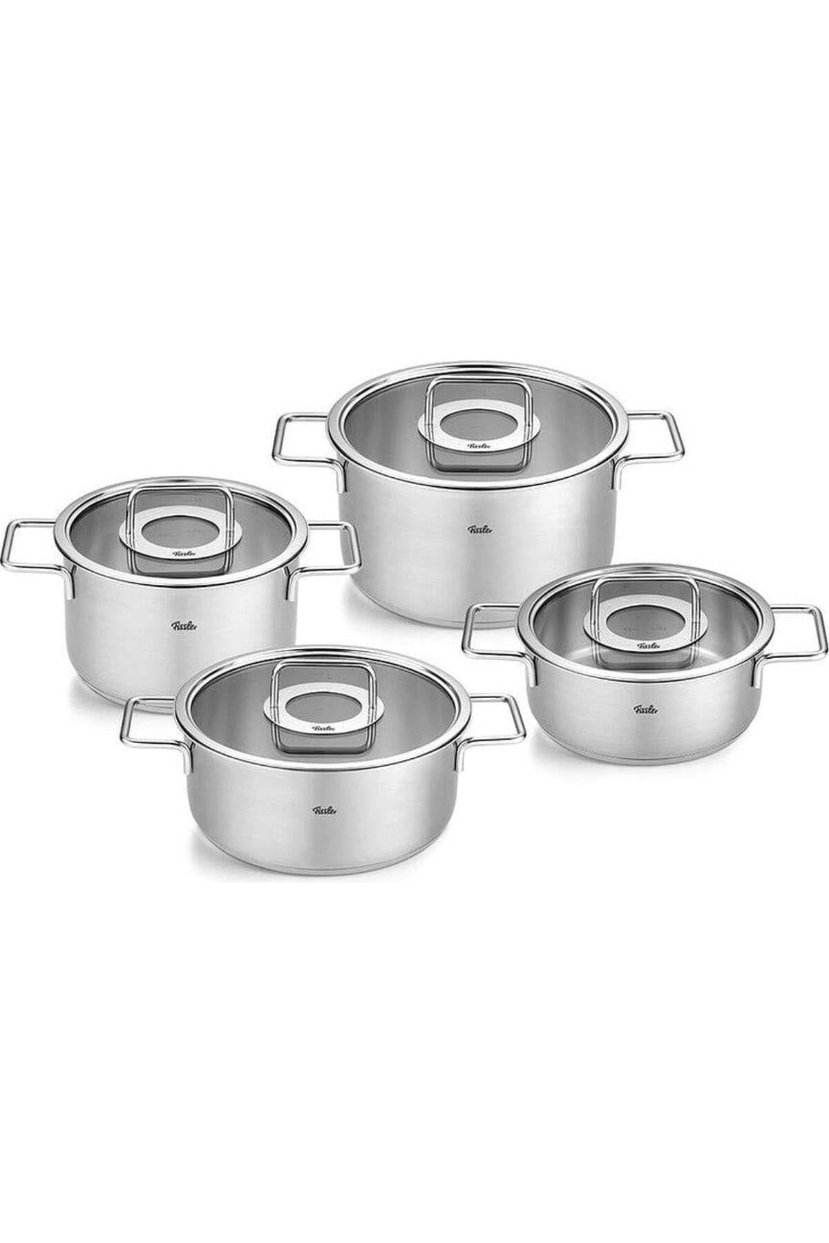 Fissler Pure Collection 8 Parça Çelik Tencere Seti