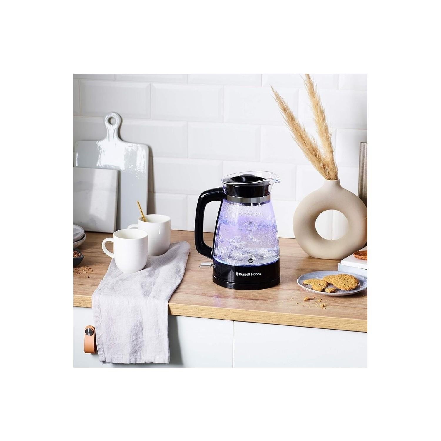 Russell Hobbs 21600-57 Glass 2200 W 1.7 lt Cam Kettle