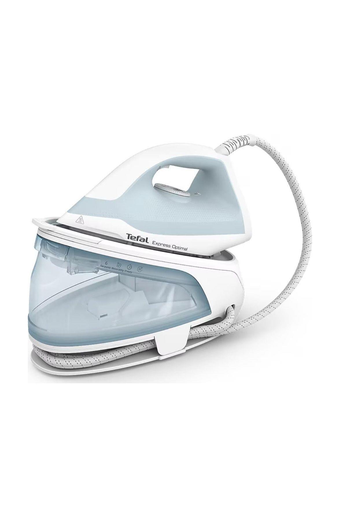 Tefal Express Optimal SV42 Buhar Kazanlı Ütü Mavi