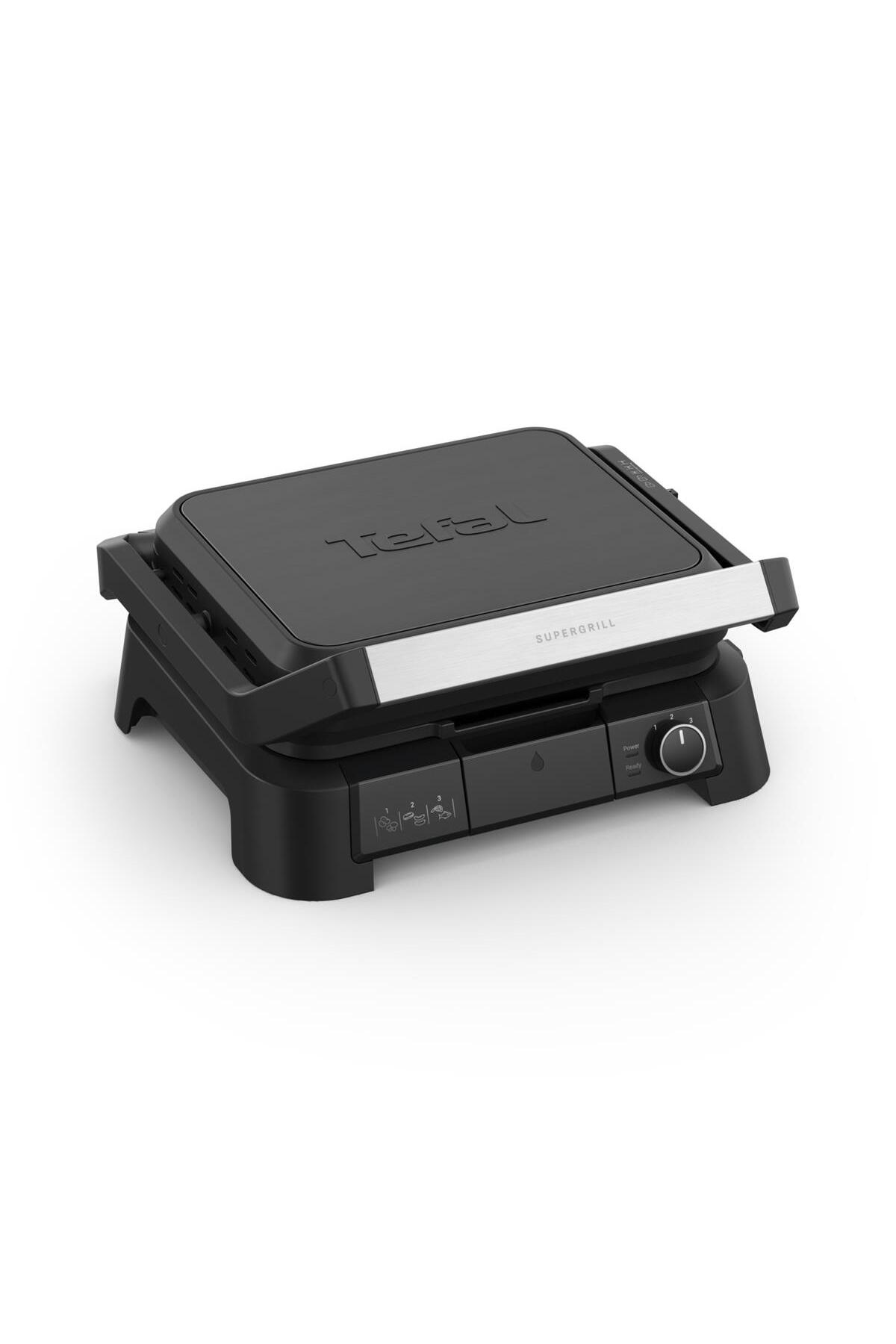 Tefal SuperGrill 3in1 Barbekü Izgara ve Tost Makinesi Siyah - 1510002832