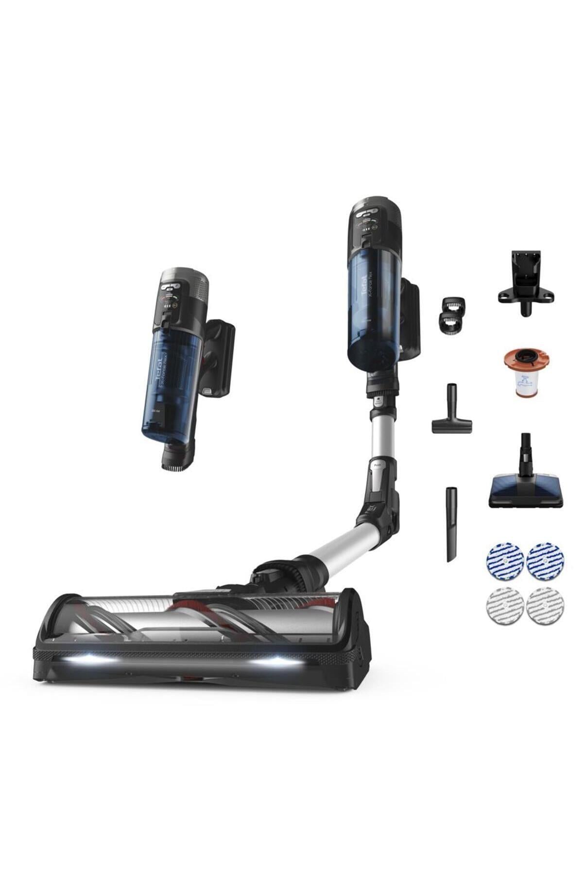 Tefal TY9AC1WO X-Force Flex 13.60 Allergy Aqua Dikey Şarjlı Süpürge