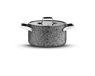 Brioni Stone-H Çizilmez Yanmaz Yapışmaz 24 Cm Derin Tencere