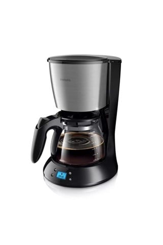 Philips Filtre Kahve Makinesi, 1,2 Lt, Otomatik Kapanma, Cam Demlik, Kolay Doldurma, Zamanlayıcı, HD7459/20
