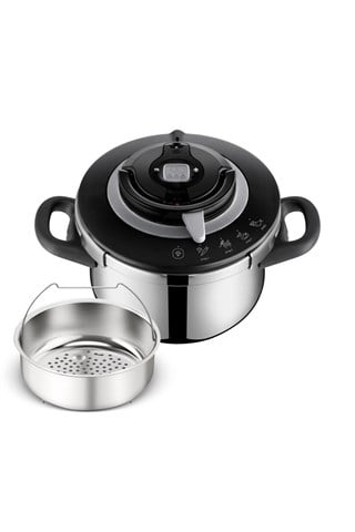 TEFAL Clipso+ Chef 4.5 Litre 4 Pişirme Programlı Düdüklü Tencere - 1510002661