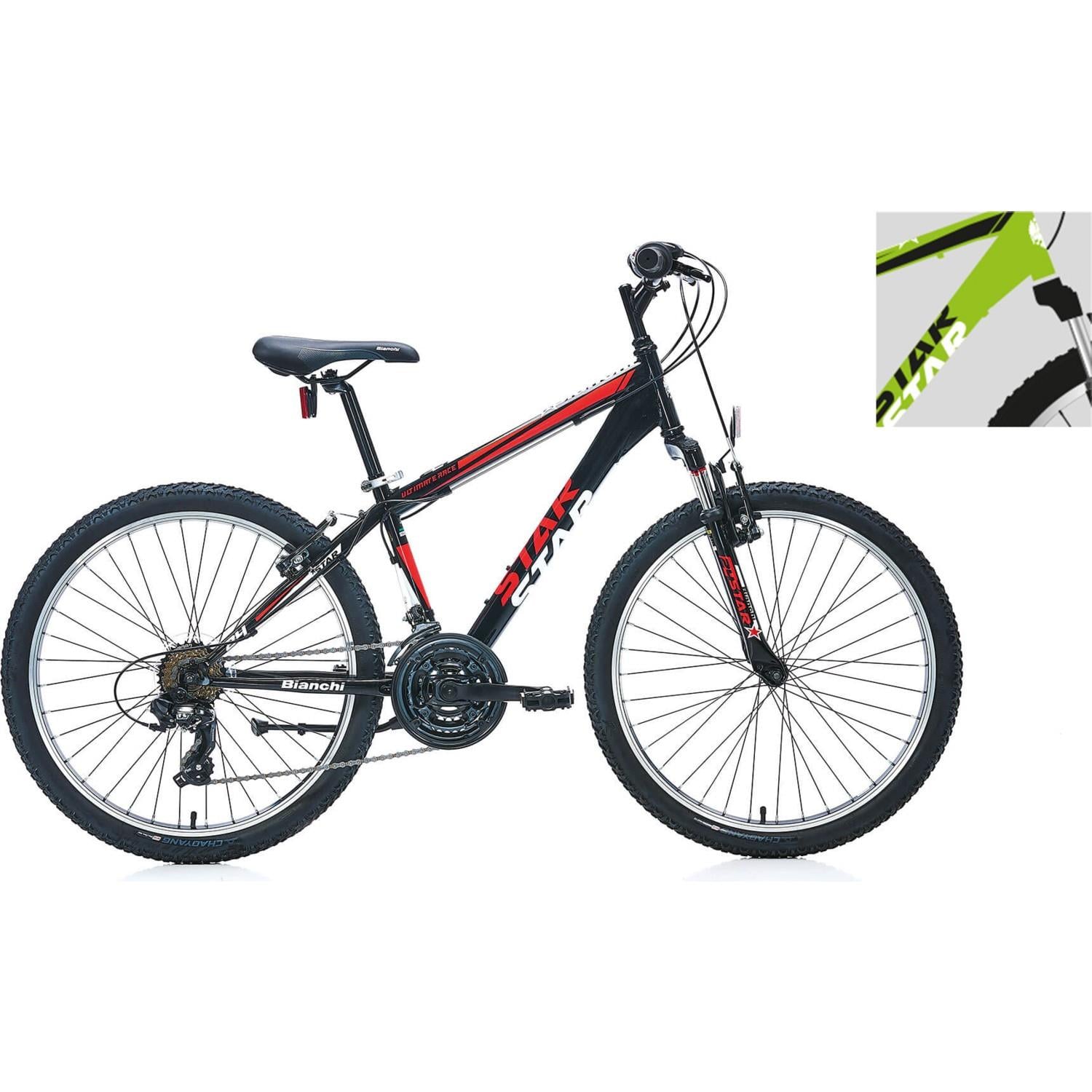 Bianchi Star 360H 24 Jant 21 Vites Vb Deniz Yeşili Lime Dağ Bisikleti