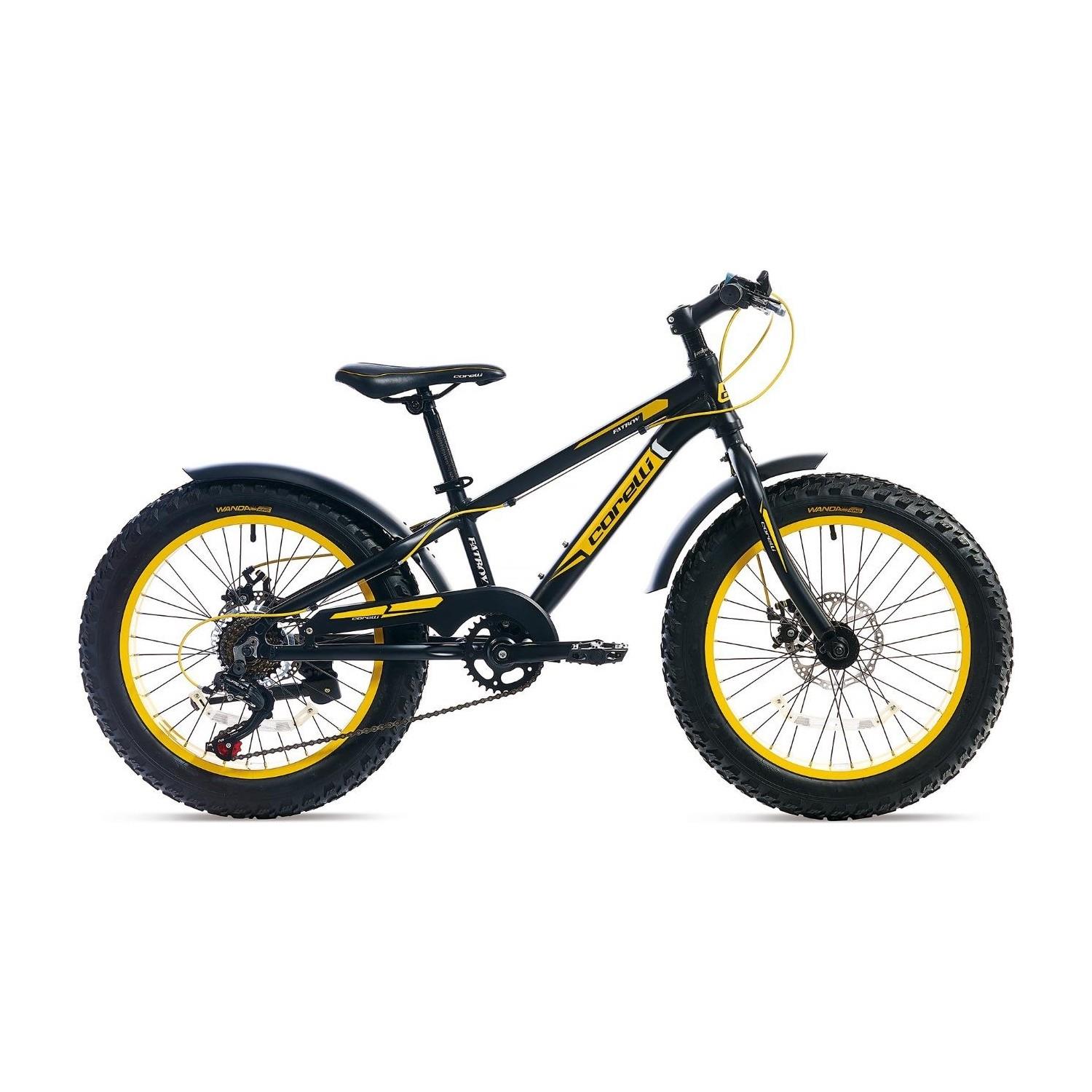 Corelli Fatboy Fat Bike MD Fren 20 Jant Bisiklet Siyah-Sarı