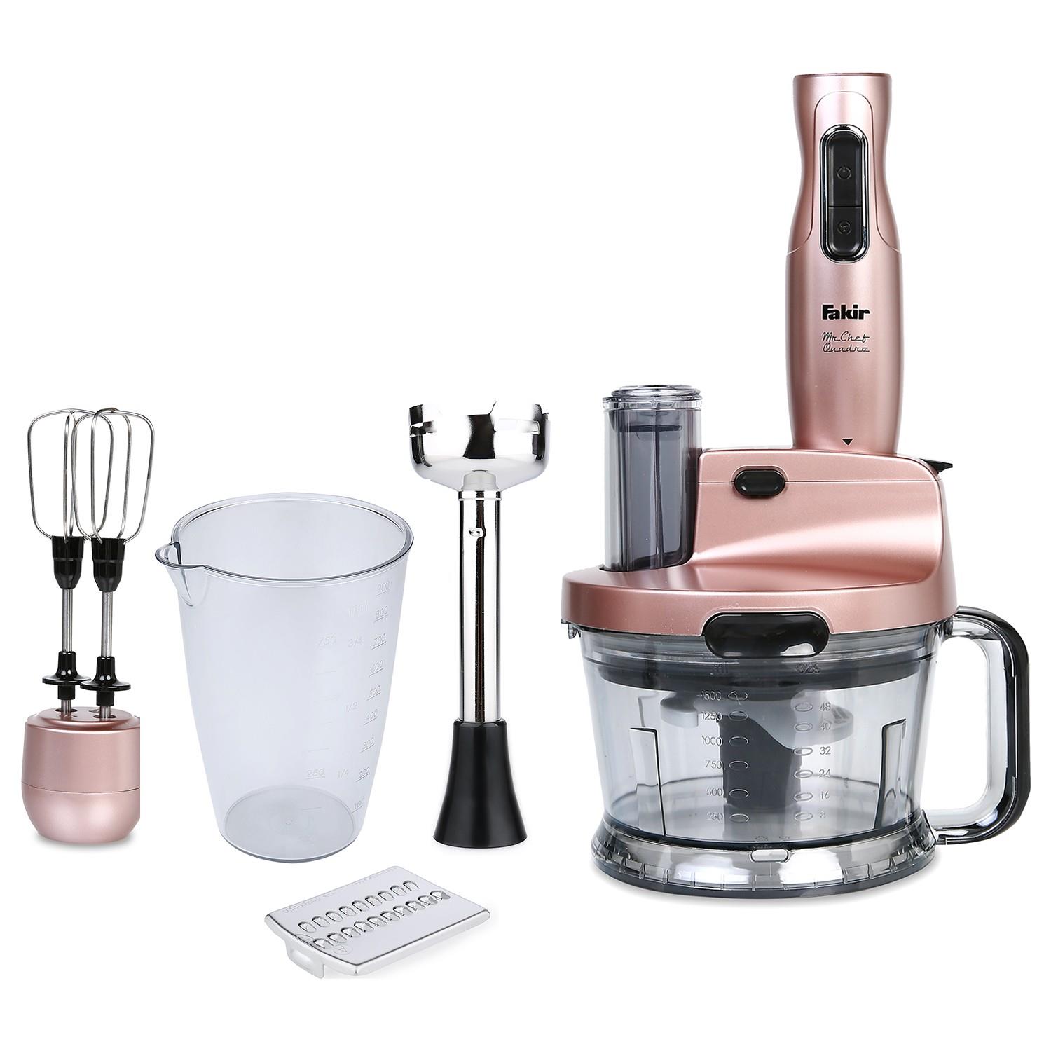 Fakir Mr Chef Quadro Rose 1000 W Blender Seti