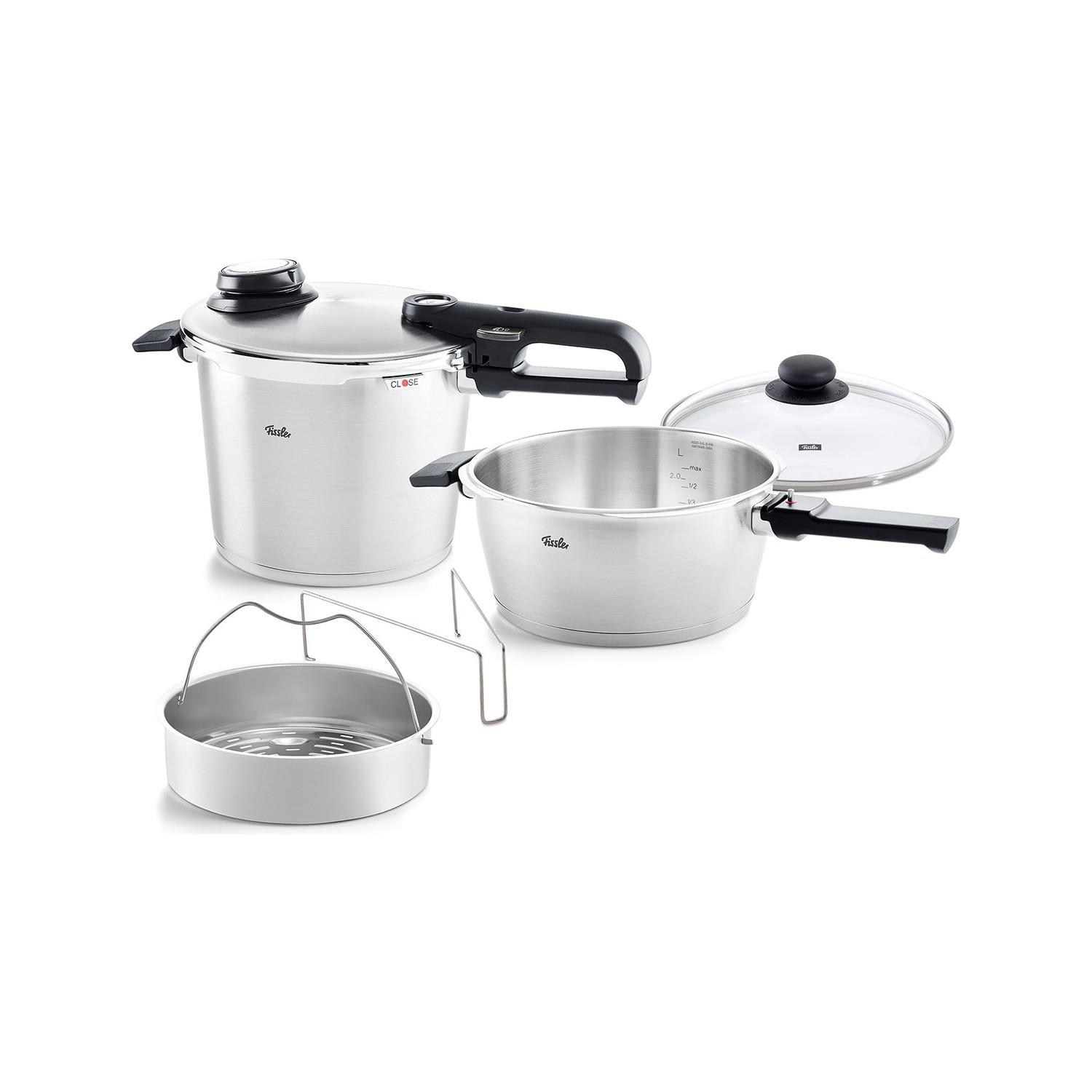 Fissler Vitavit Premium Düdüklü Tencere Set 6+3,5 Lt