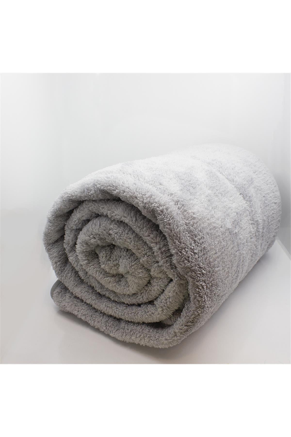 Jua Home Wellsoft Tek Kişilik Battaniye Gri 160x220 cm 