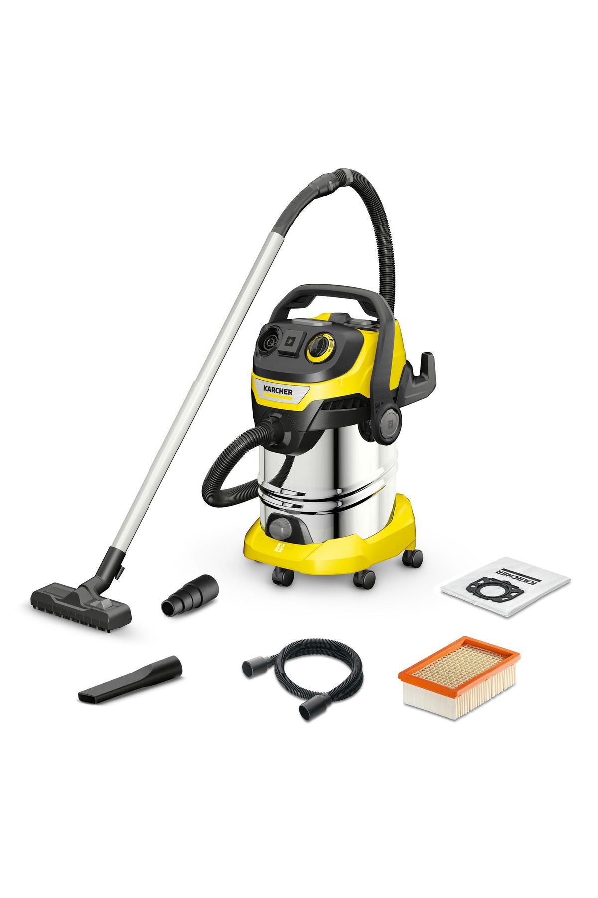 Karcher WD 6 P S V-30/8/22/t Islak Kuru Çelik Gövdeli Süpürge 