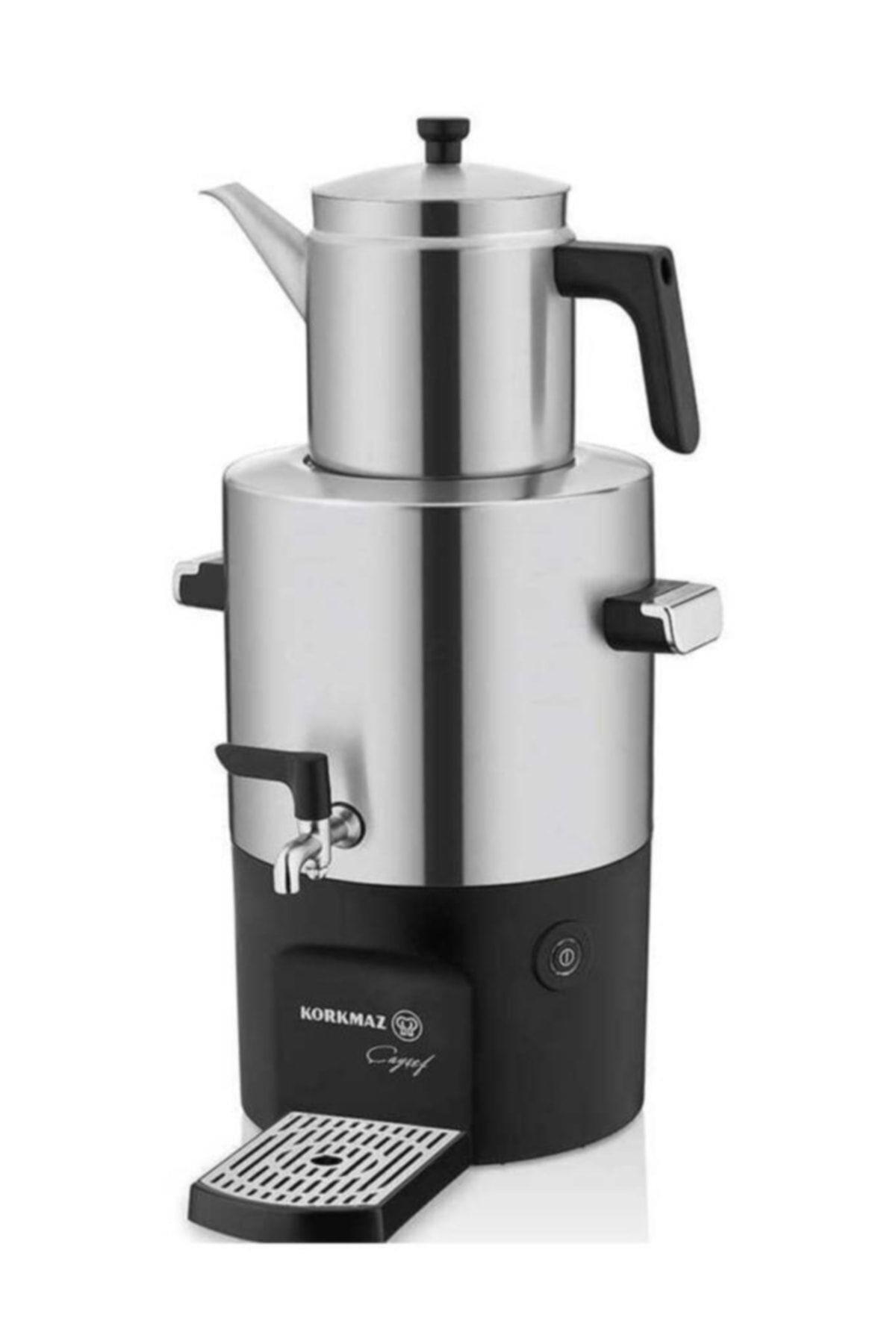 Korkmaz A841 Çayşef Inox Mat Satin Semaver