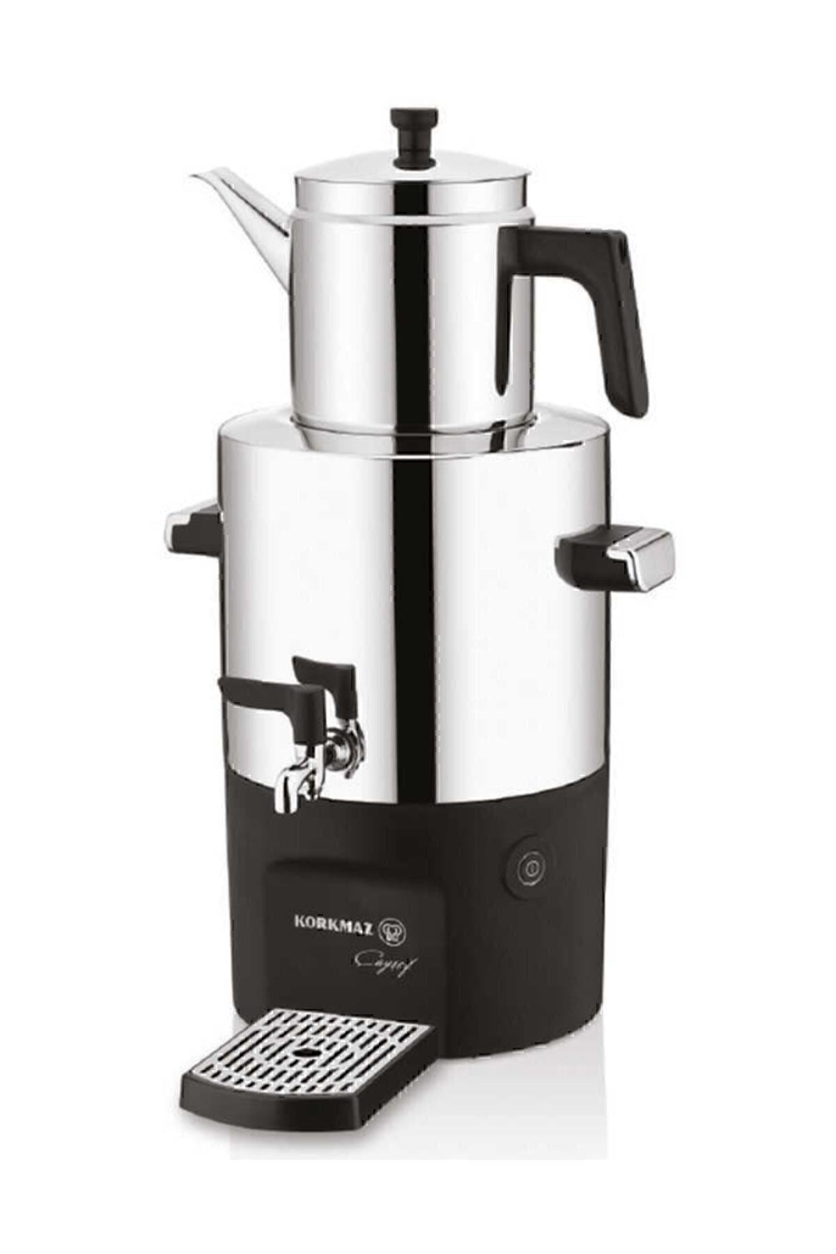 Korkmaz Çayşef Inox Parlak Semaver A841-01