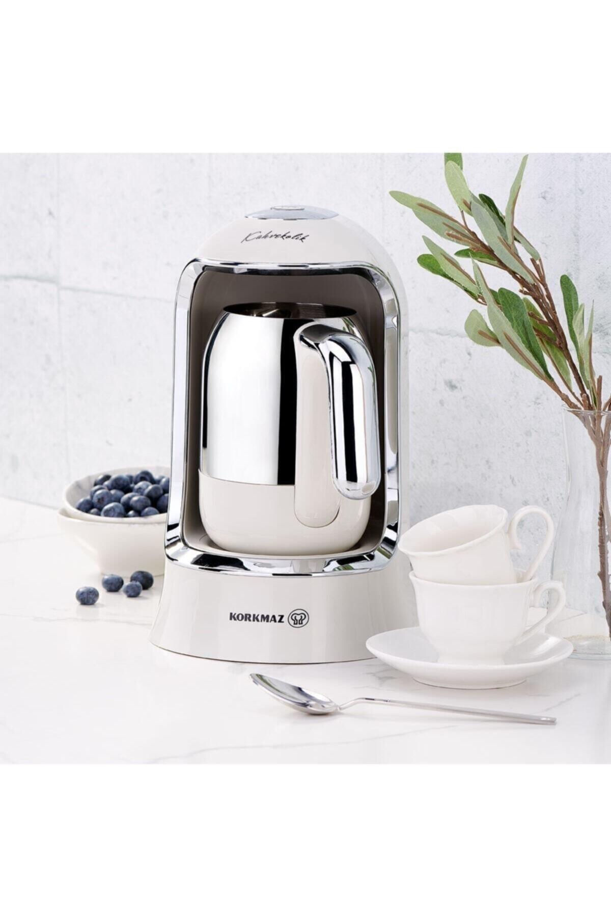 Korkmaz Kahvekolik Otomatik Kahve Makinesi Vanilya A860-12