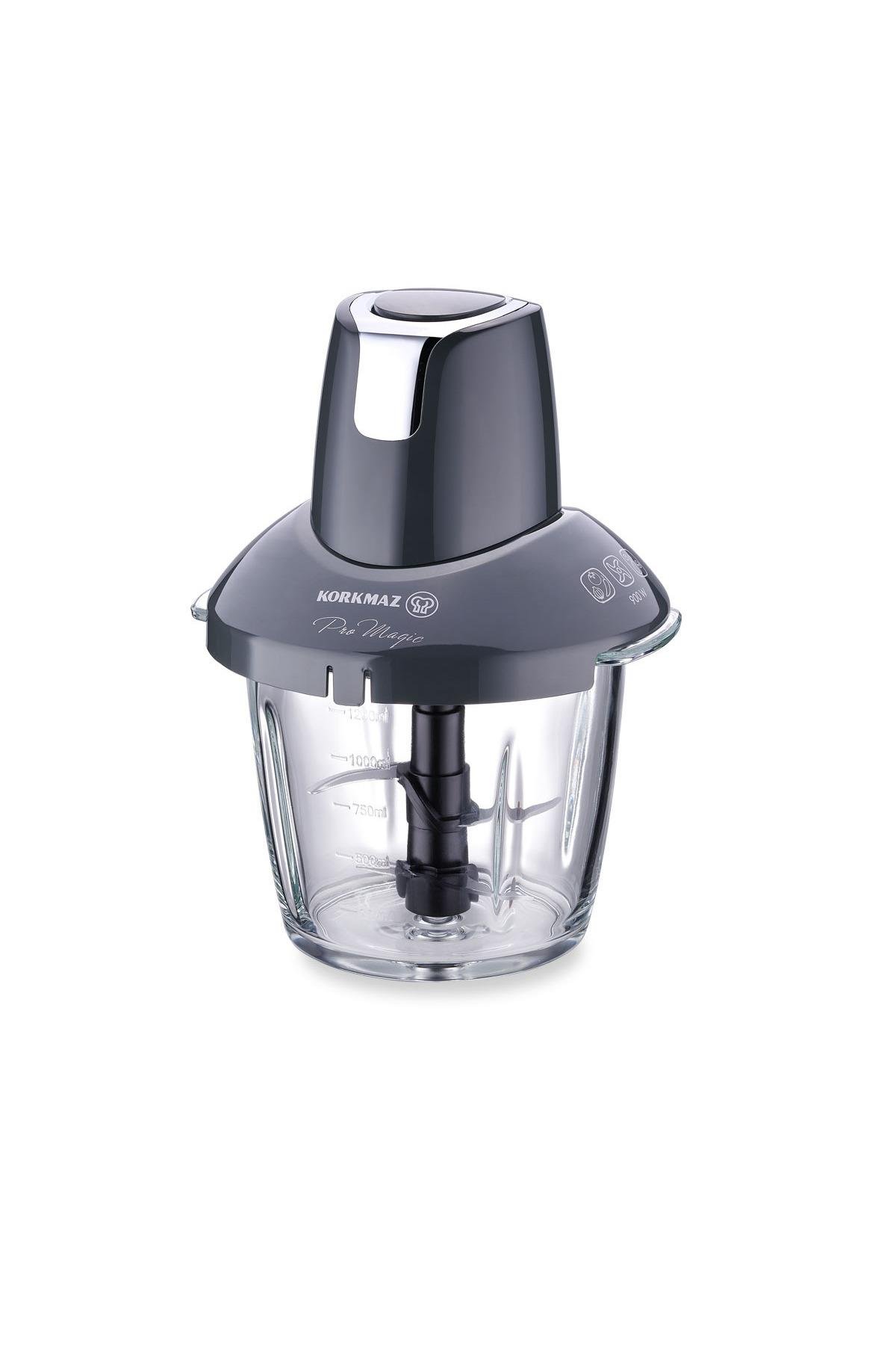 Korkmaz Pro Magic 4 Bıçaklı Cam Doğrayıcı Cosmica Krom A460-10