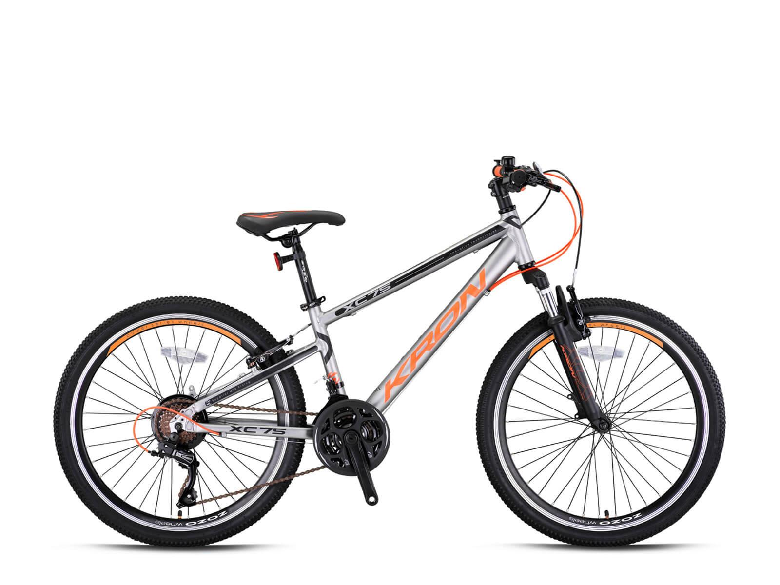 Kron XC 75 MD 27.5 Jant 21 Vites Dağ Bisikleti Gri Turuncu