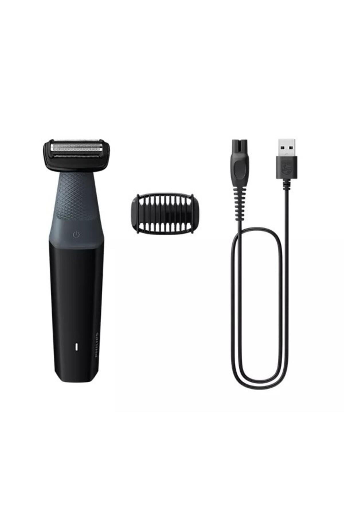 Philips BG3017/01 Vücut Bakım Seti Siyah Gri