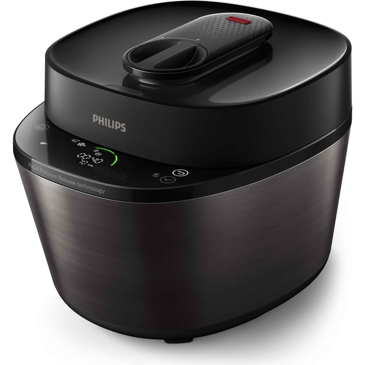 Philips HD2151/62 Hızlı Basınç Çıkış Teknolojisi Tat Kontrol Sistemi Ön Ayarlı Pişirme Programlı All-In-One Cooker