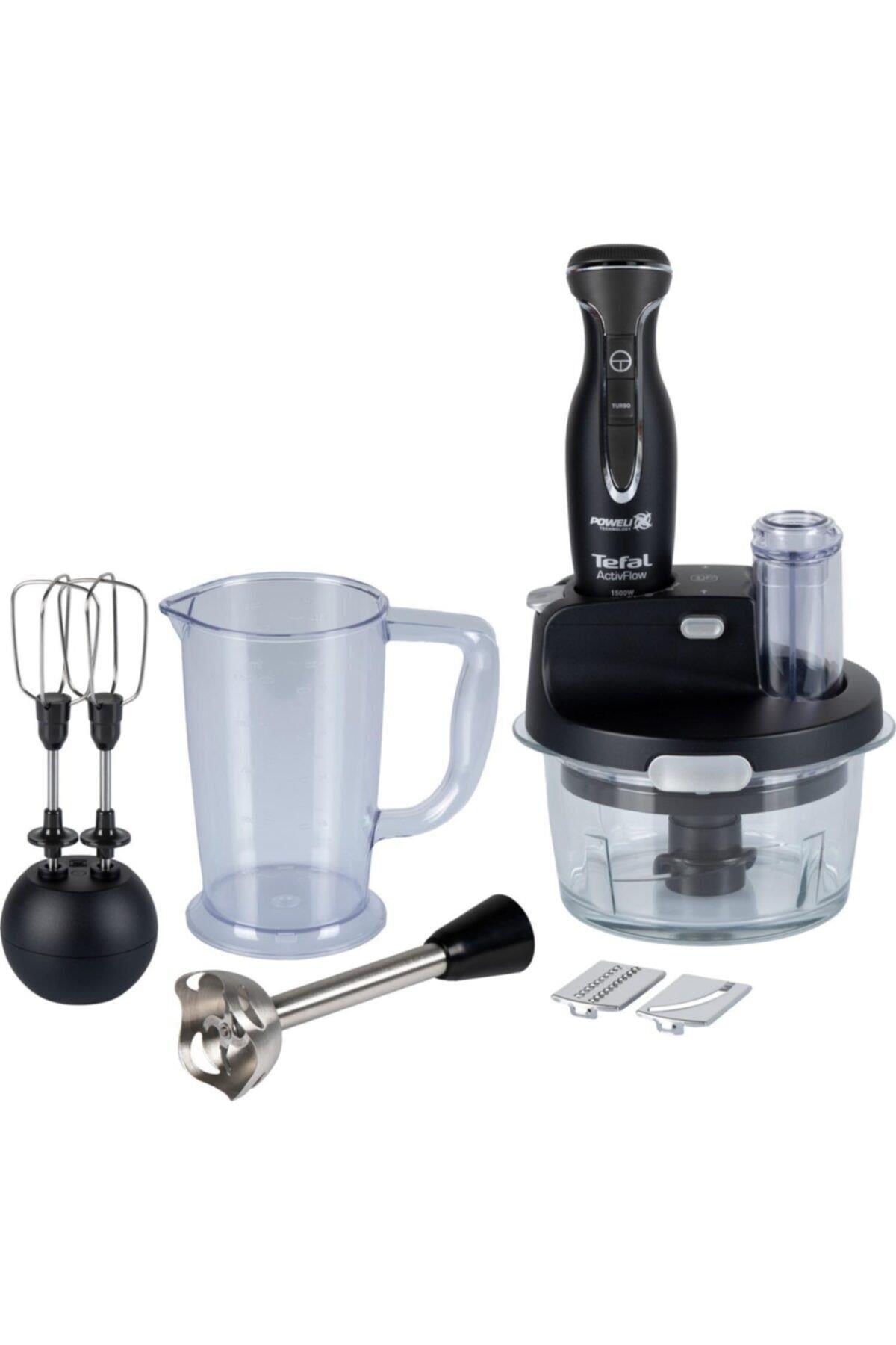 Tefal HB2358 Powelix Activflow Expert Blender 1500 W Cam Hazneli Siyah