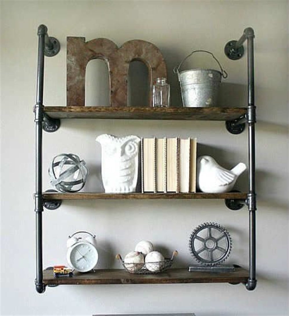 Tena Dekor TD0272 3 Katlı Duvar Rafı