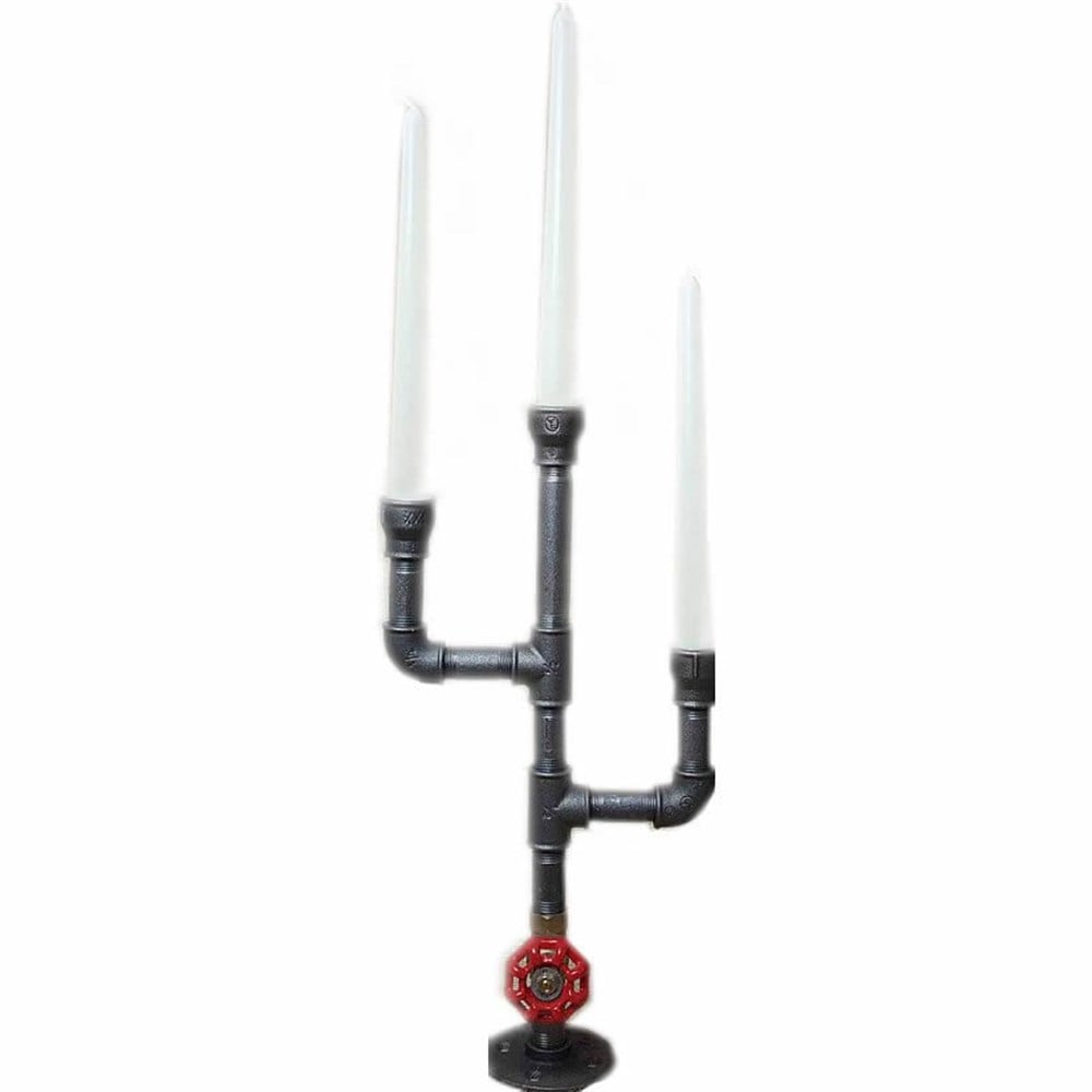 Tena Dekor TD0299 3lü Şamdan Mumluk