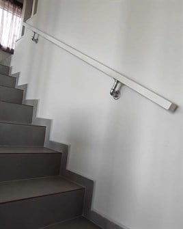 Tena Dekor Su Borusu Demir Merdiven Korkuluk Tutacak TrabzanEv Bahçe DekosayonuTena Dekor TD221022 Trabzan Merdiven Korkuluğu Duvar Tutacağı
