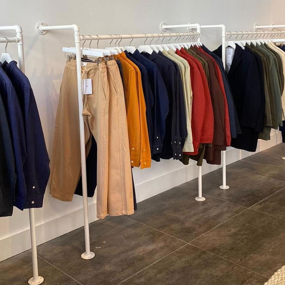 Tena Dekor Rustic Decor Design Tasarım Elbise Askısı Mağaza Askılığı  Giyinme Odası Askılık