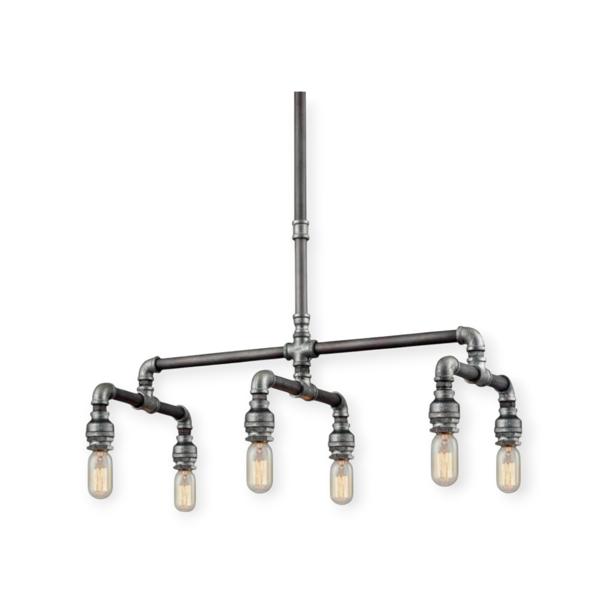 AvizeTena Dekor Endüstriyel Boru Avize – 6'lı E27 Duy TD160725