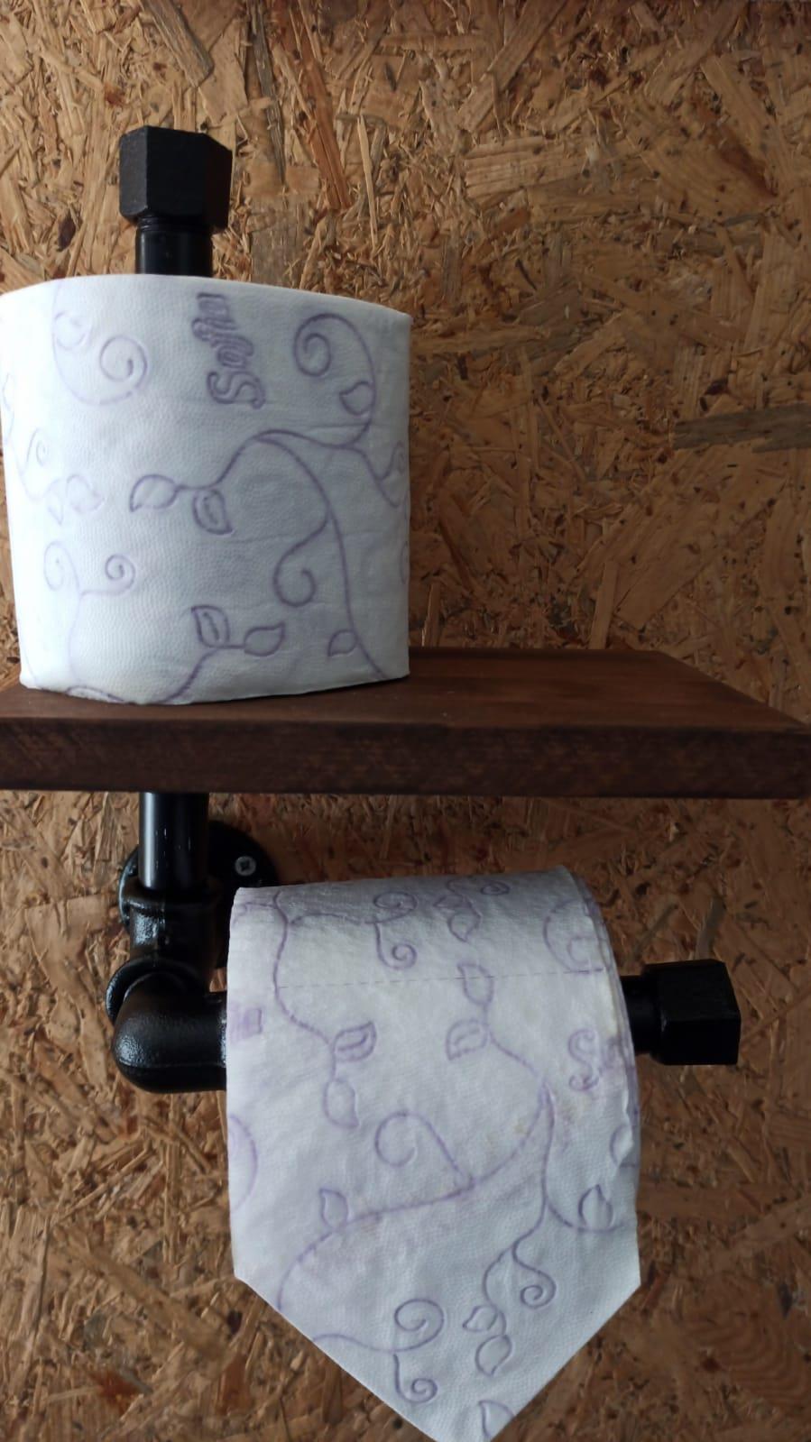 Tena Dekor Demir Boru Tasarım Banyo Dekorasyonu Tuvalet Aksesuarı Tuvalet kağıtlığı Banyo DekorasyonuTena Dekor Demir Boru 2li Tuvalet Kağıtlığı Banyo Aksesuarı